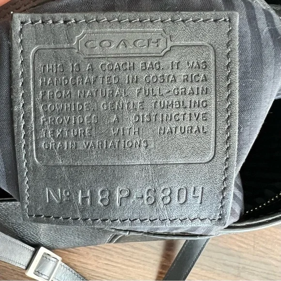 Vintage Coach Hudson Hobo No. 6804 - Picture 9 of 10